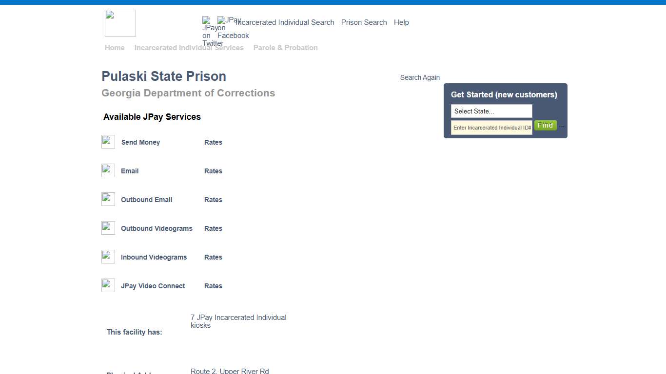 Pulaski State Prison